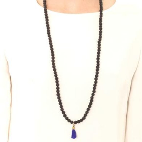 Isabel Marant Textured Bead Tassel Necklace - Picture 2 of 14